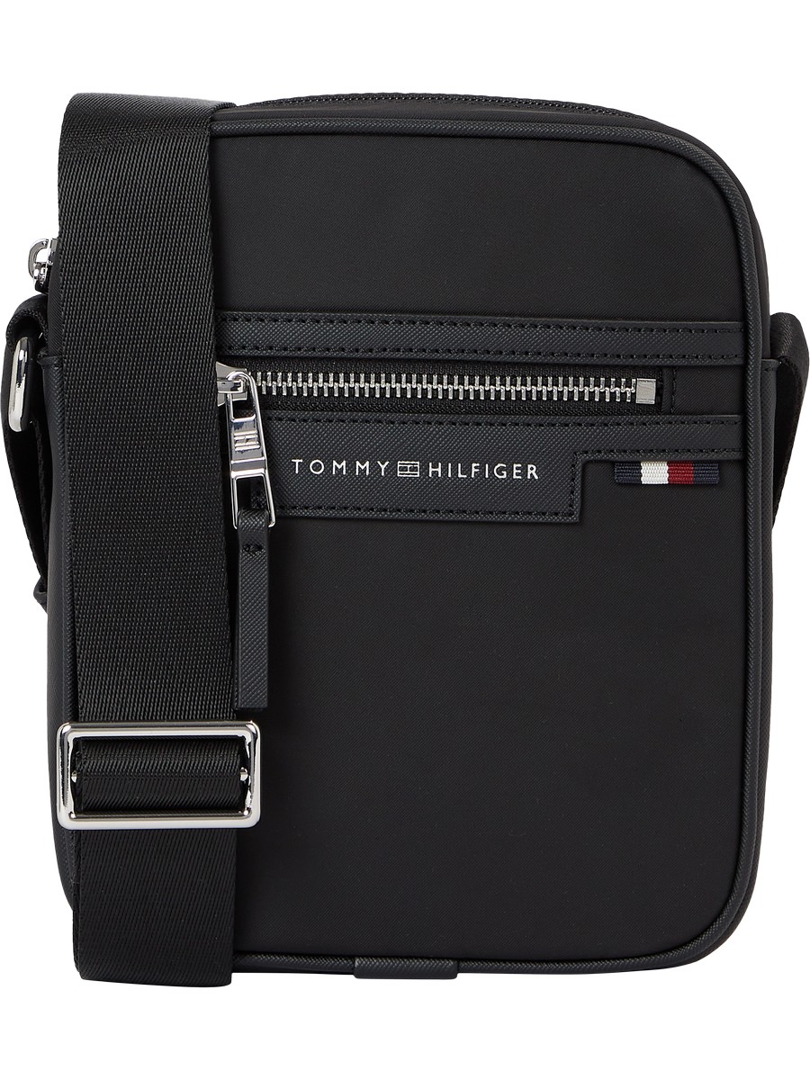 Men Bag Tommy Hilfiger Th Urban Nylon Minin Reporter AM0AM11830-BDS Black