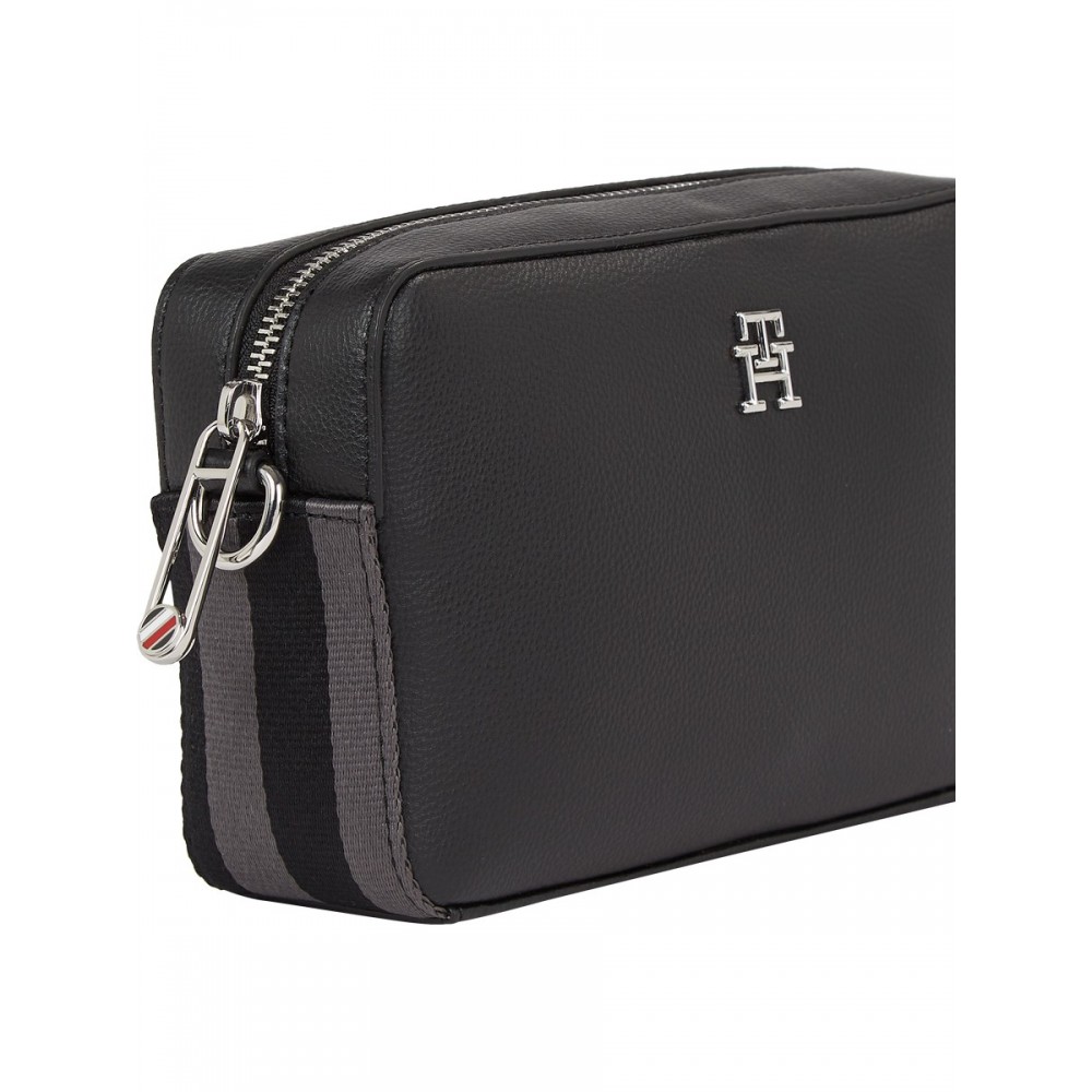 Women Bag Tommy Hilfiger Th Essential Sc Camera Bag AW0AW15724-BDS Black