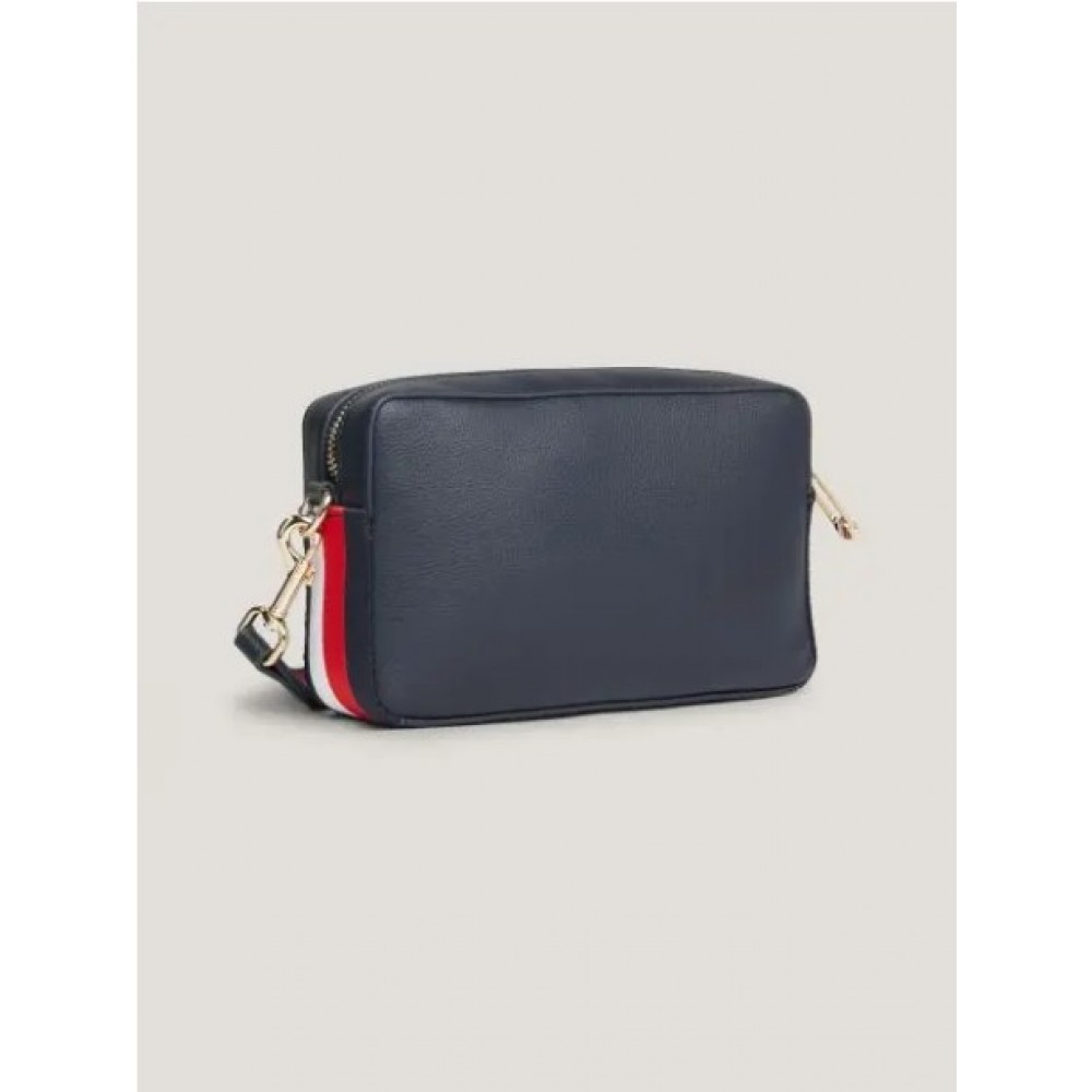 Women Bag Tommy Hilfiger Th Essential Sc Camera Bag Corp AW0AW15707-DW6 Blue