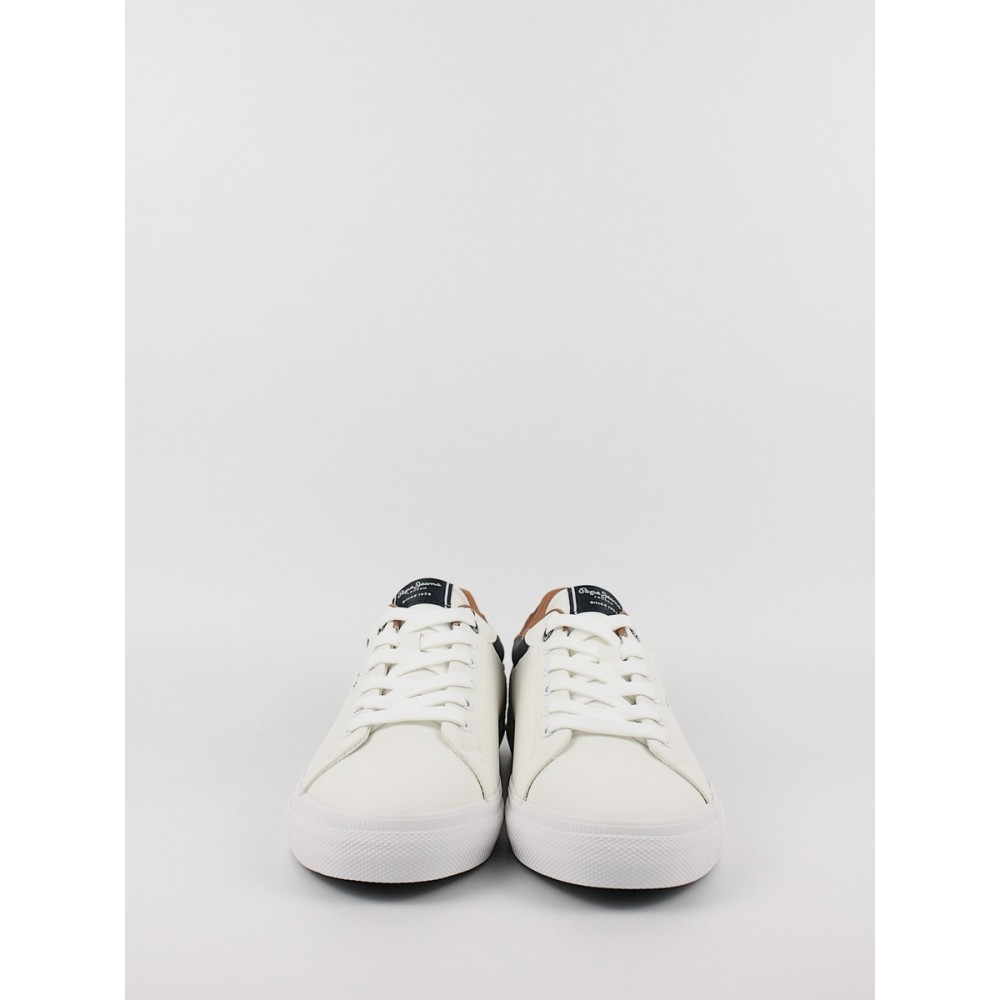 Men Sneaker Pepe Jeans London Kenton Court PMS30839-800 White