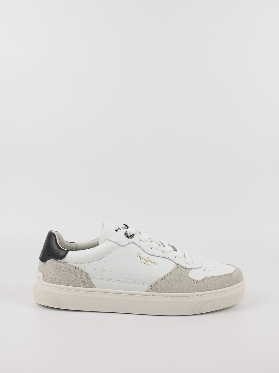 Men Sneaker Pepe Jeans London Camden Street PMS00008-803 White