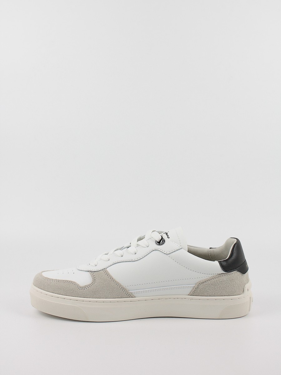 Men Sneaker Pepe Jeans London Camden Street PMS00008-803 White