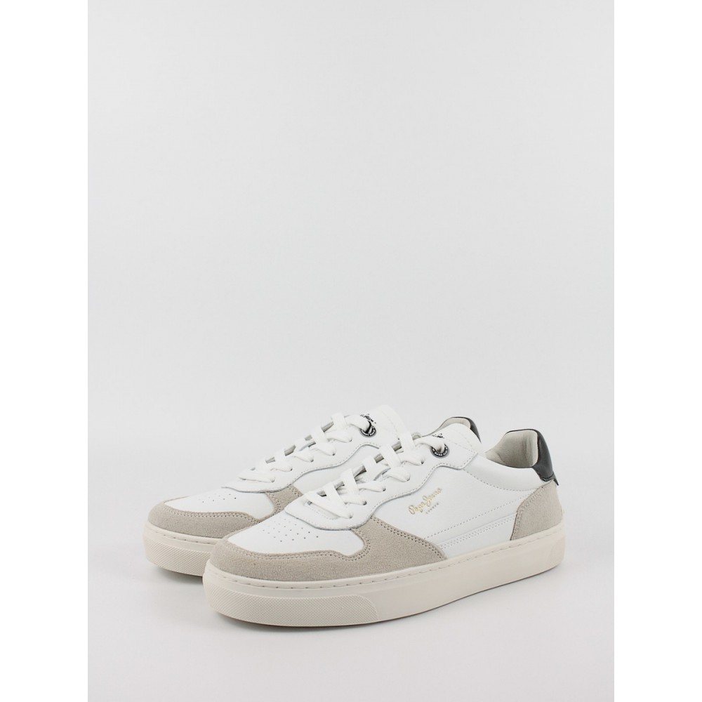 Men Sneaker Pepe Jeans London Camden Street PMS00008-803 White