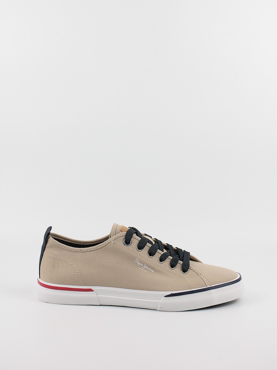 Ανδρικό Sneaker Pepe Jeans London Kenton Smart 22 PMS30811-855 Μπέζ