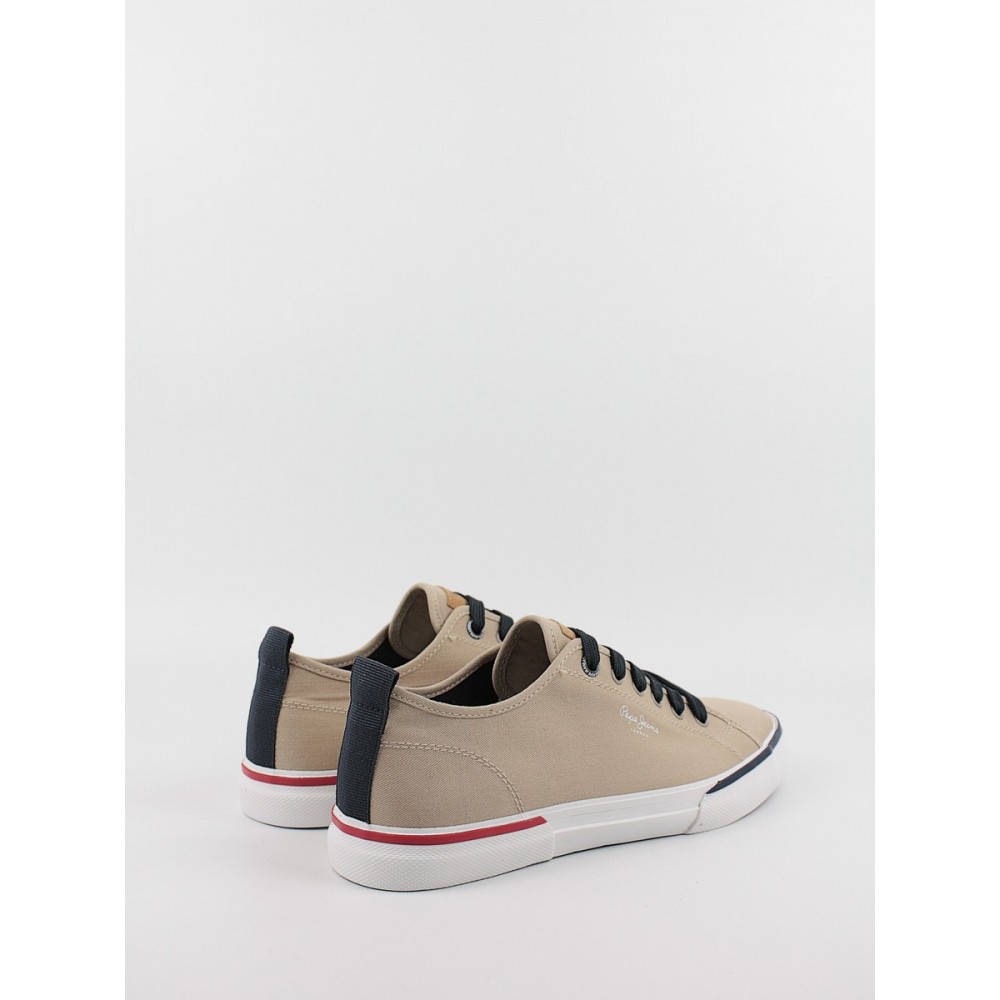 Ανδρικό Sneaker Pepe Jeans London Kenton Smart 22 PMS30811-855 Μπέζ