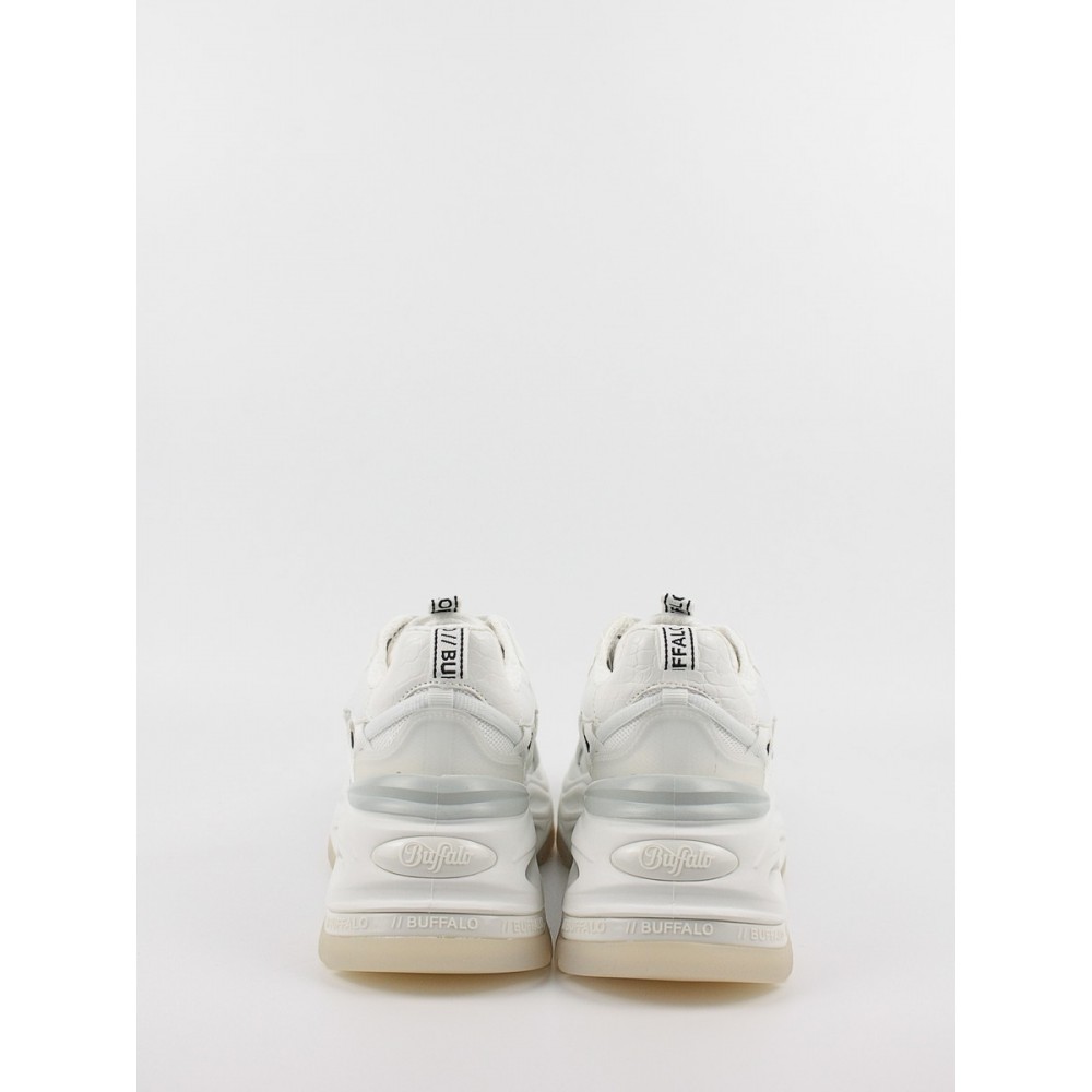 Γυναικείο Sneaker Buffalo Triplet Hollow BUF1630350 Ασπρο