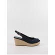 Γυναικεία Πλατφόρμα Tommy Hilfiger Iconic Elba Slink Back Wedge FW0FW04788-DW6 Μπλε