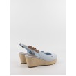 Γυναικεία Πλατφόρμα Tommy Hilfiger Iconic Elba Slink Back Wedge FW0FW04788-C10 Σιελ