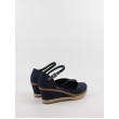 Γυναικεία Πλατφόρμα Tommy Hilfiger Basic Closed Toe Mid Wedge FW0FW04787-DW6 Μπλε