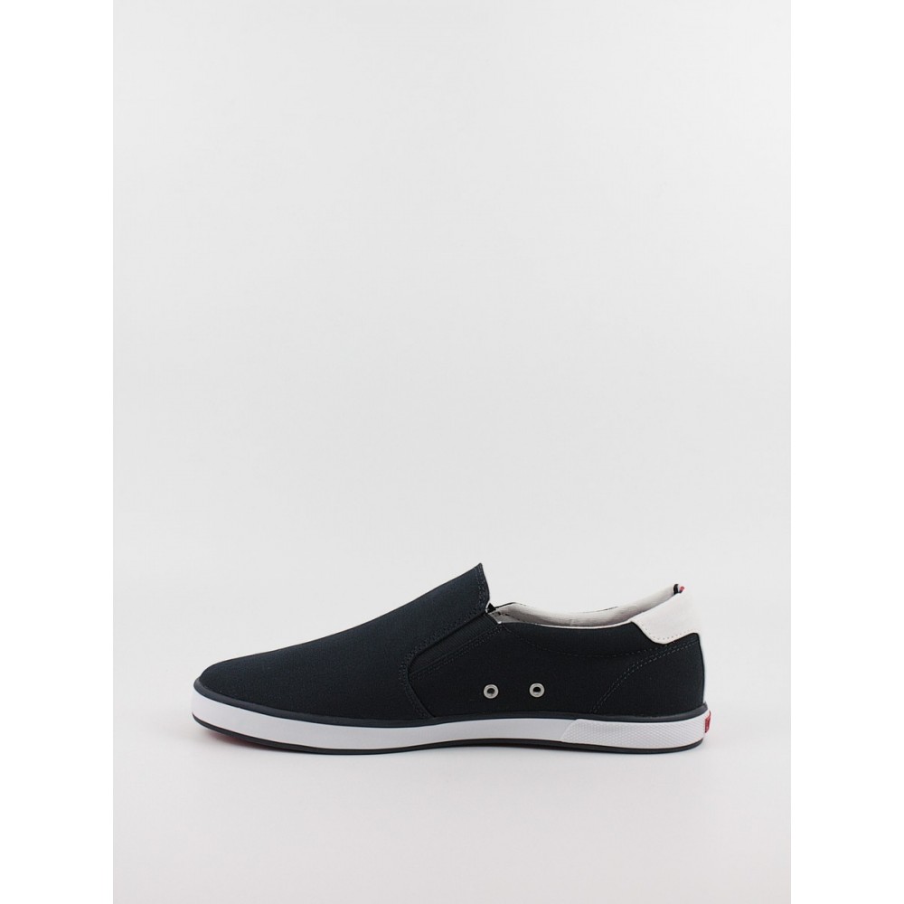 Ανδρικό Sneaker Tommy Hilfiger Iconic Slip on Harlow 2D FM0FM00597-403 Μπλε