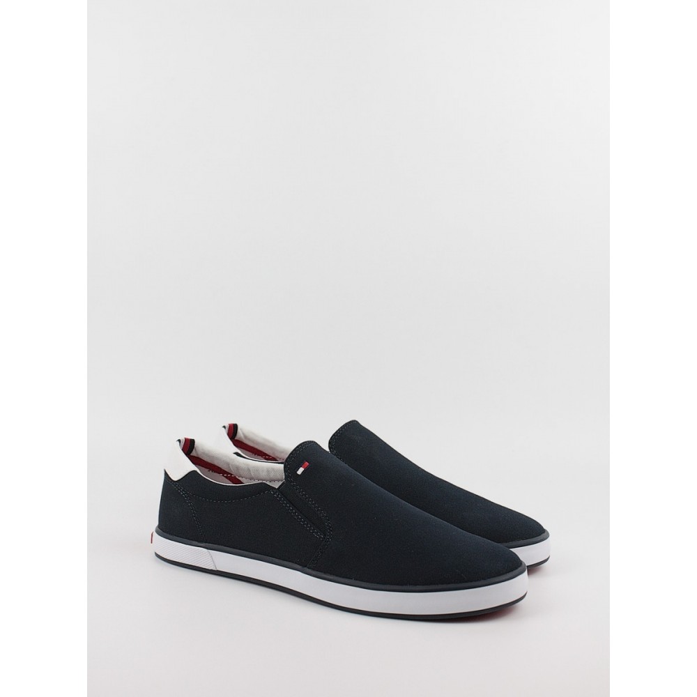 Ανδρικό Sneaker Tommy Hilfiger Iconic Slip on Harlow 2D FM0FM00597-403 Μπλε