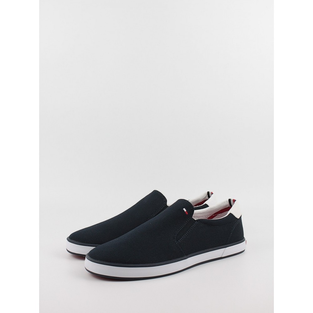 Ανδρικό Sneaker Tommy Hilfiger Iconic Slip on Harlow 2D FM0FM00597-403 Μπλε