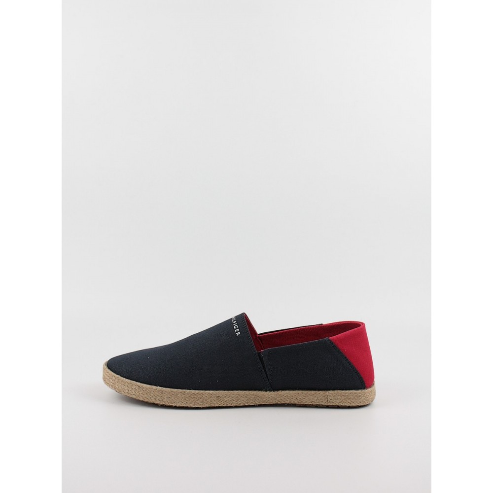 Men's Espadrilles Tommy Hilfiger Hilfiger Espadrille Core Textile FM0FM04981-DW5 Blue