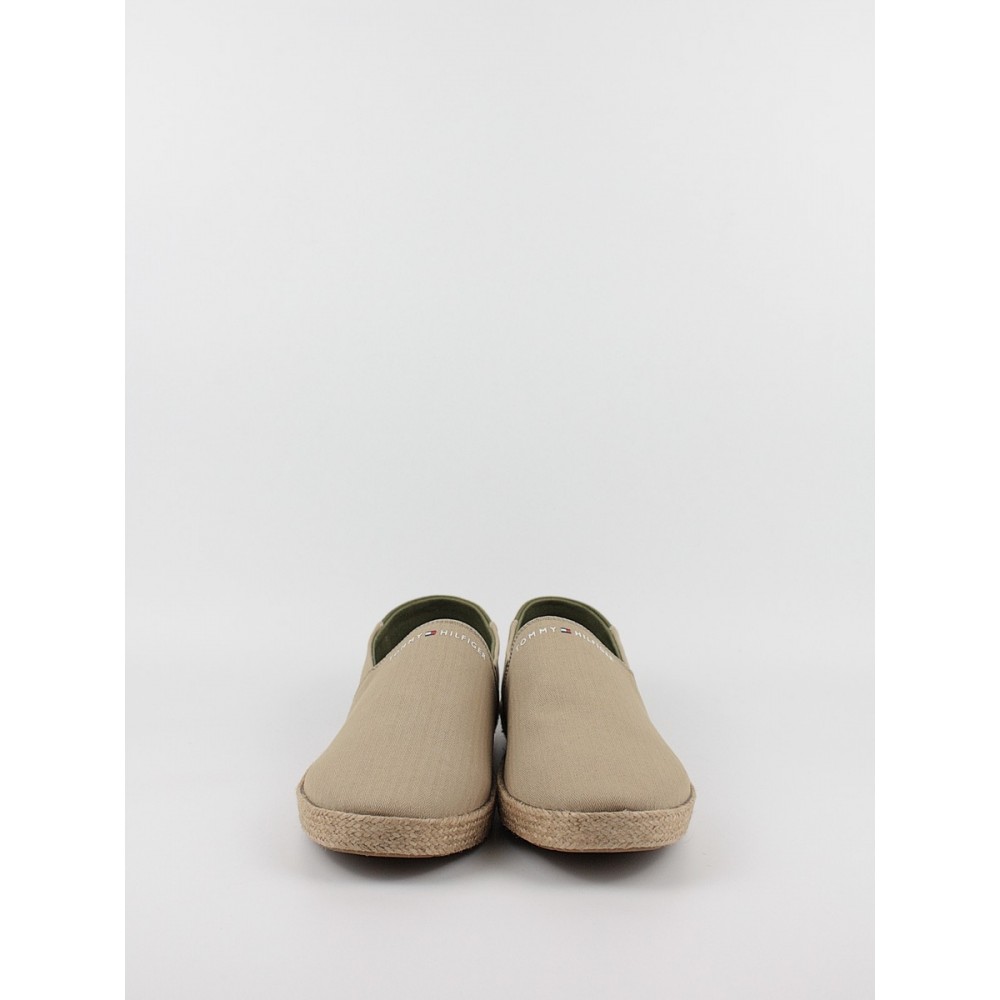 Men\'s Espadrilles Tommy Hilfiger Hilfiger Espadrille Core Textile FM0FM04981-AEG Biege Men\'s Espadrilles Tommy Hilfiger Hilfiger Espadrille Core Textile FM0FM04981-AEG Biege