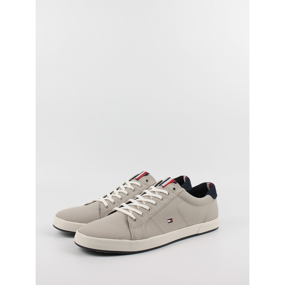 Ανδρικά Sneakers Tommy Hilfiger Iconic Long Lace Sneaker FM0FM01536-AEP Μπεζ