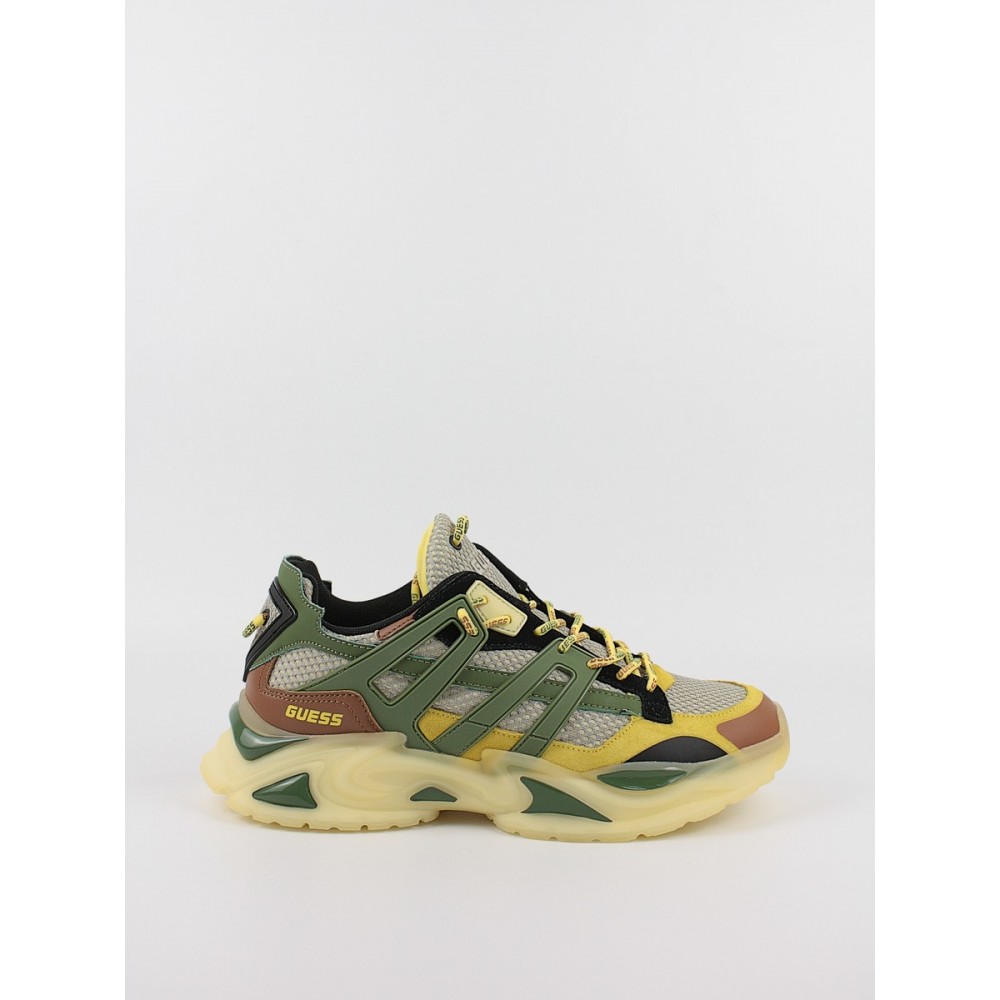 Men's Sneaker Guess Belluno FMPBELFAP12-YGRBR Multi Color