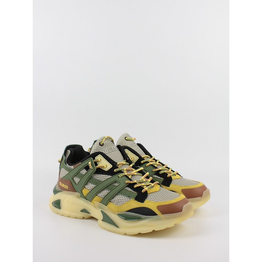 Men's Sneaker Guess Belluno FMPBELFAP12-YGRBR Multi Color