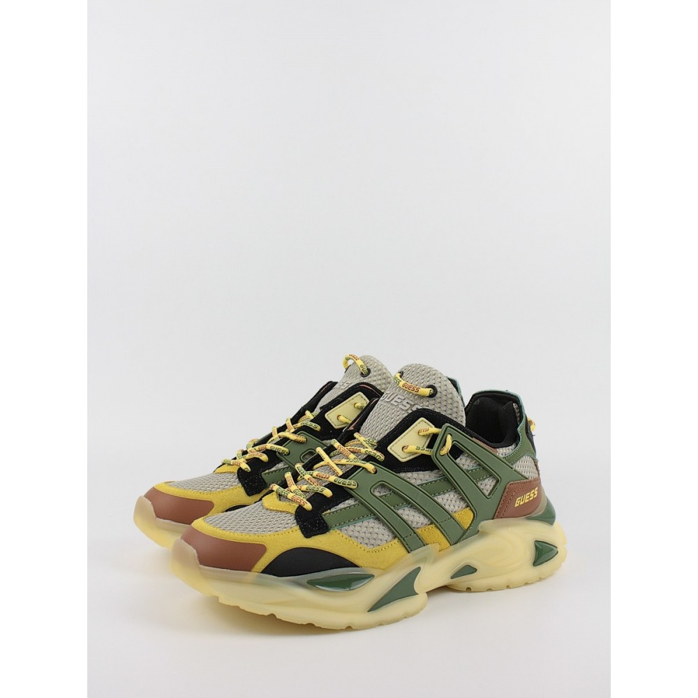 Men's Sneaker Guess Belluno FMPBELFAP12-YGRBR Multi Color