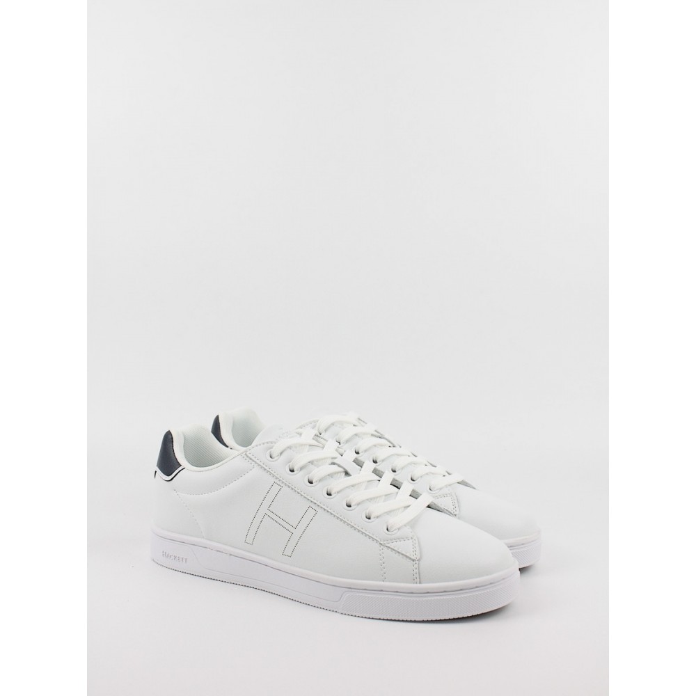 Men Sneakers Hackett London Harper One HMS21393 White