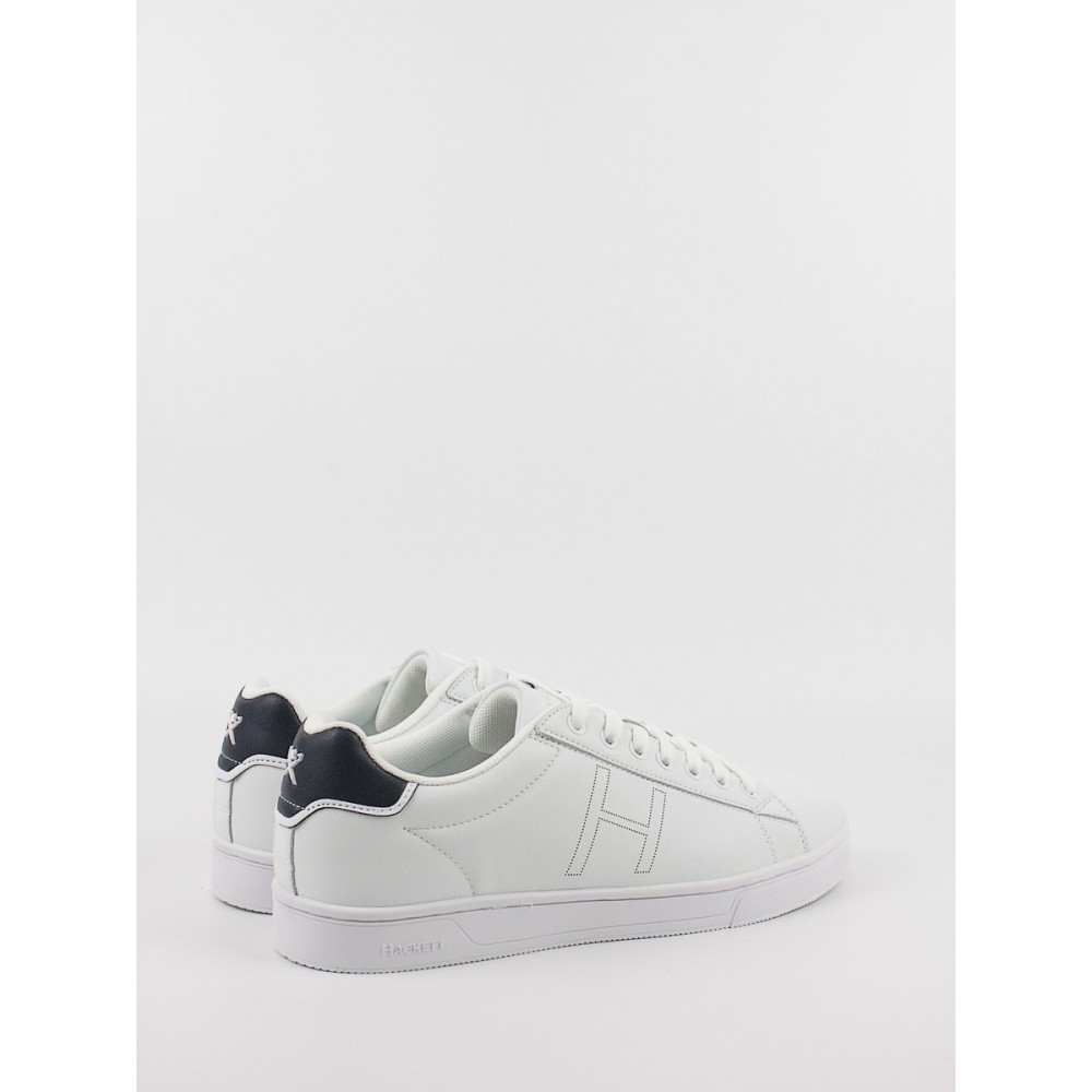 Men Sneakers Hackett London Harper One HMS21393 White