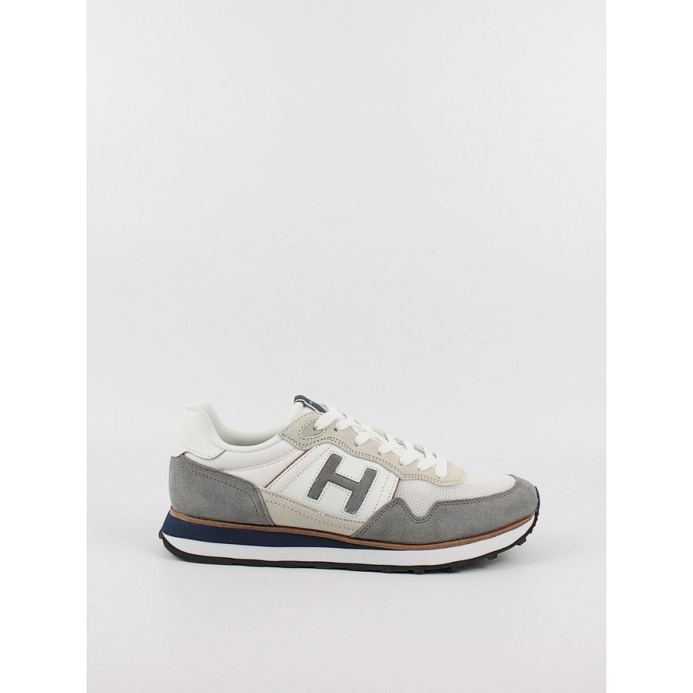 Ανδρικά Sneakers Hackett London Telfor Varsity HMS21386 Ασπρο