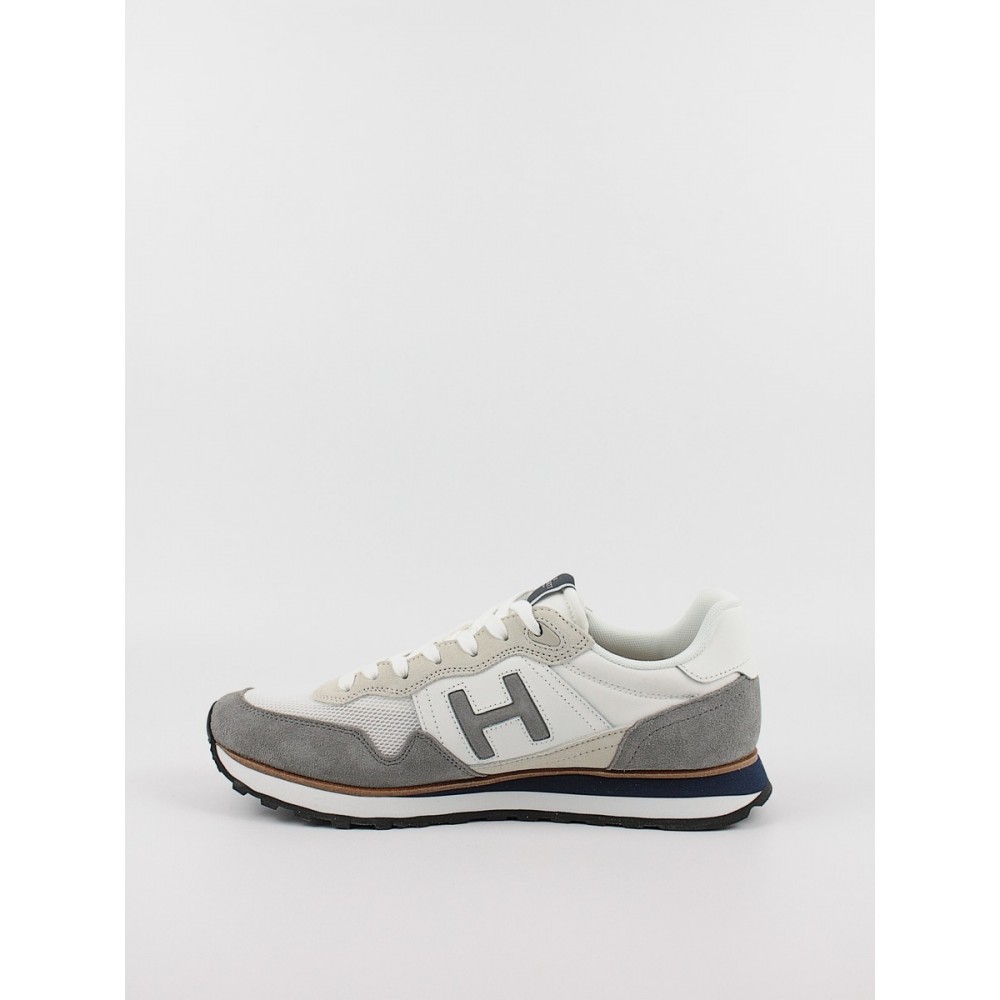 Ανδρικά Sneakers Hackett London Telfor Varsity HMS21386 Ασπρο