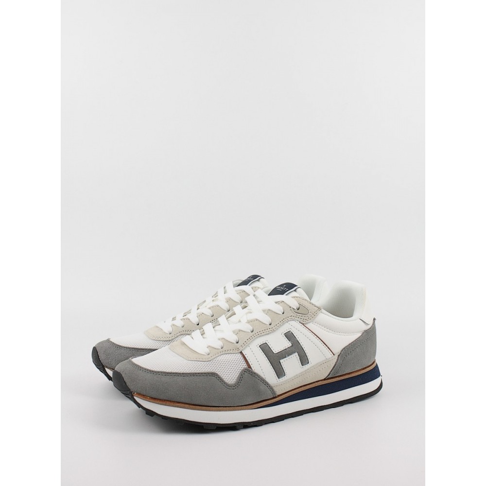 Ανδρικά Sneakers Hackett London Telfor Varsity HMS21386 Ασπρο