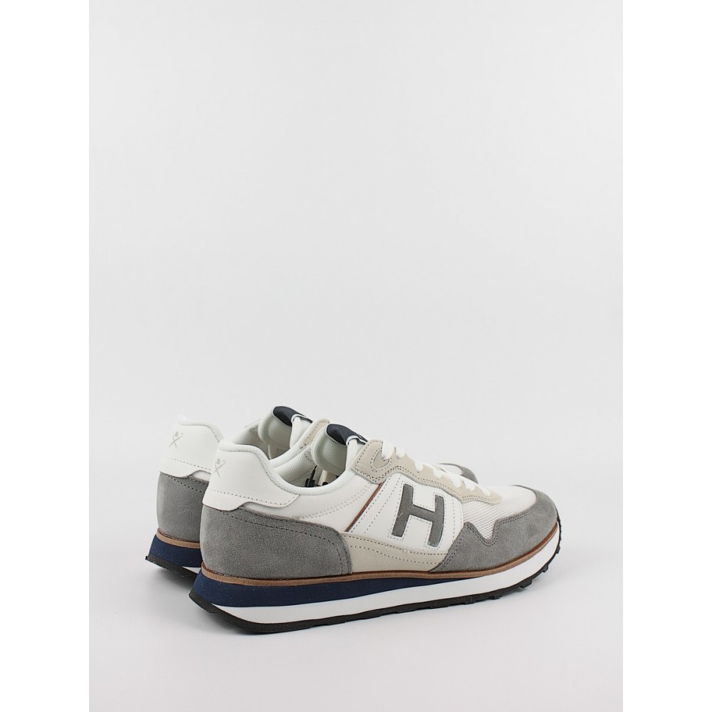 Ανδρικά Sneakers Hackett London Telfor Varsity HMS21386 Ασπρο