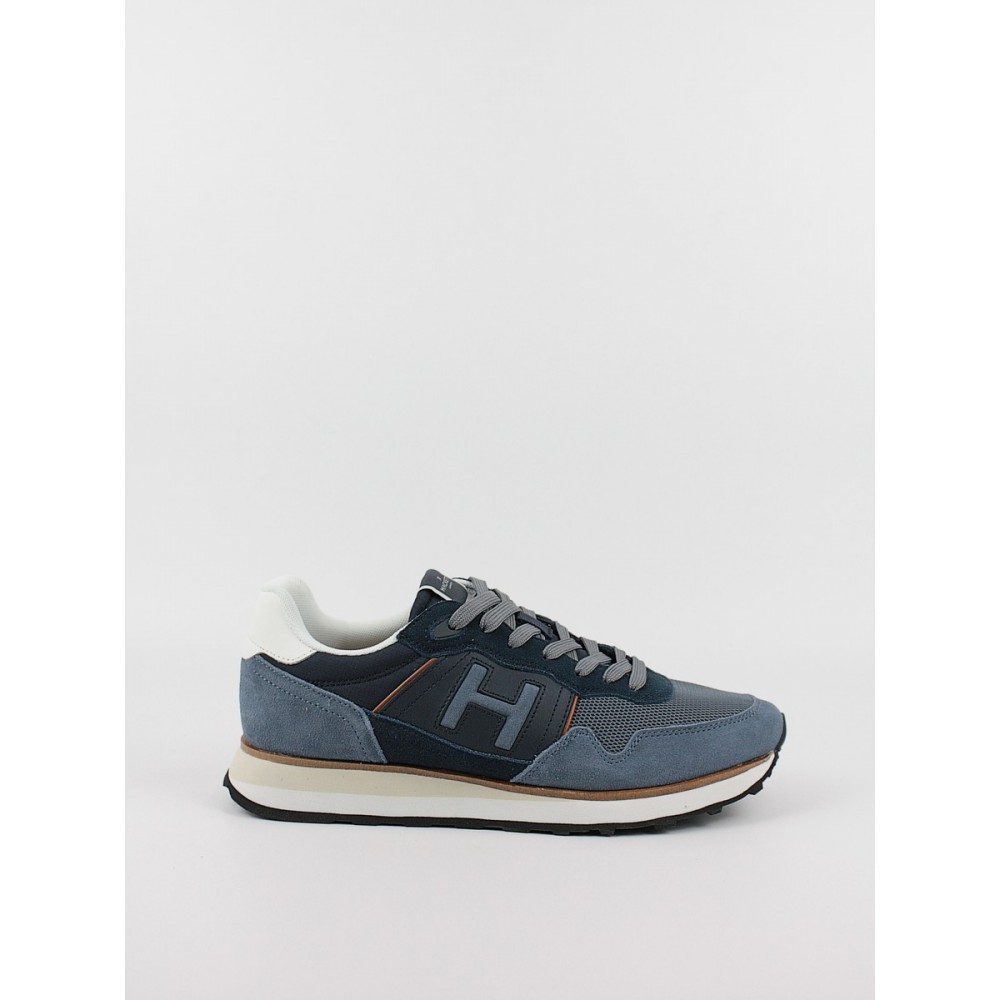 Men Sneakers Hackett London Telfor Varsity HMS21386 Blue