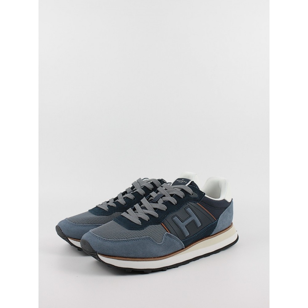 Men Sneakers Hackett London Telfor Varsity HMS21386 Blue