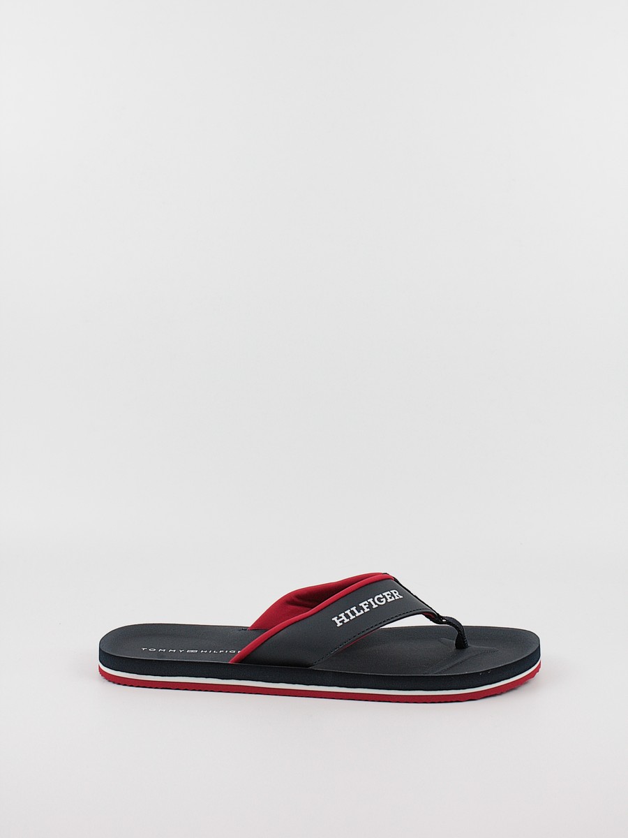 Ανδρική Σαγιονάρα Tommy Hilfiger Comfort Hilfiger Beach Sandal FM0FM05029-DW5 Μπλε