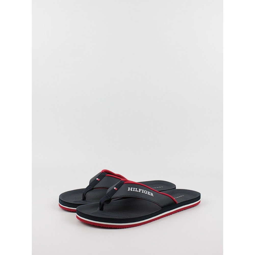 Ανδρική Σαγιονάρα Tommy Hilfiger Comfort Hilfiger Beach Sandal FM0FM05029-DW5 Μπλε