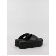 Women's Sandal Calvin KLein Flatform Cross Mg Uc YW0YW01349-0GT Black