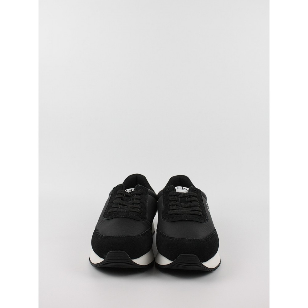 Ανδρικά Sneaker Calvin KLein Retro Runner Su-Ny Mono YM0YM00746-BDS Μαύρο