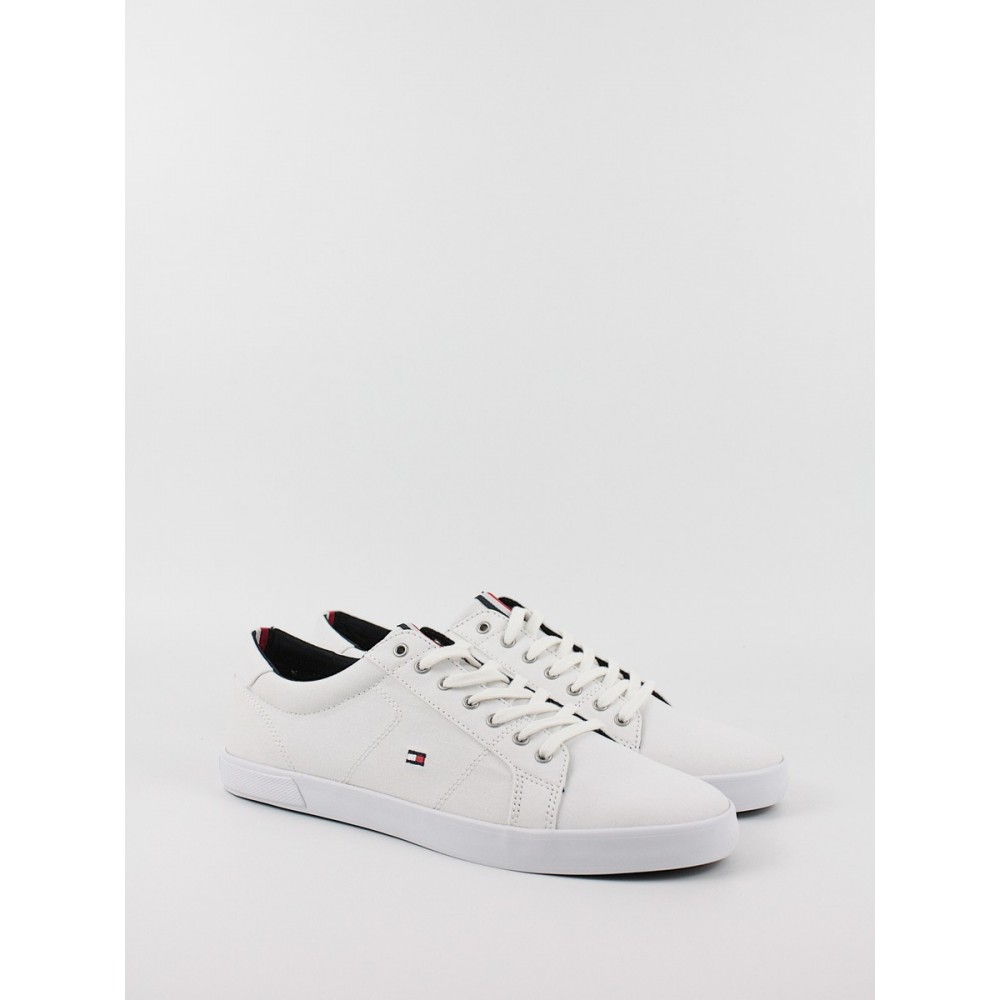 Ανδρικά Sneakers Tommy Hilfiger Iconic Long Lace Sneaker FM0FM01536-0K4 Ασπρο