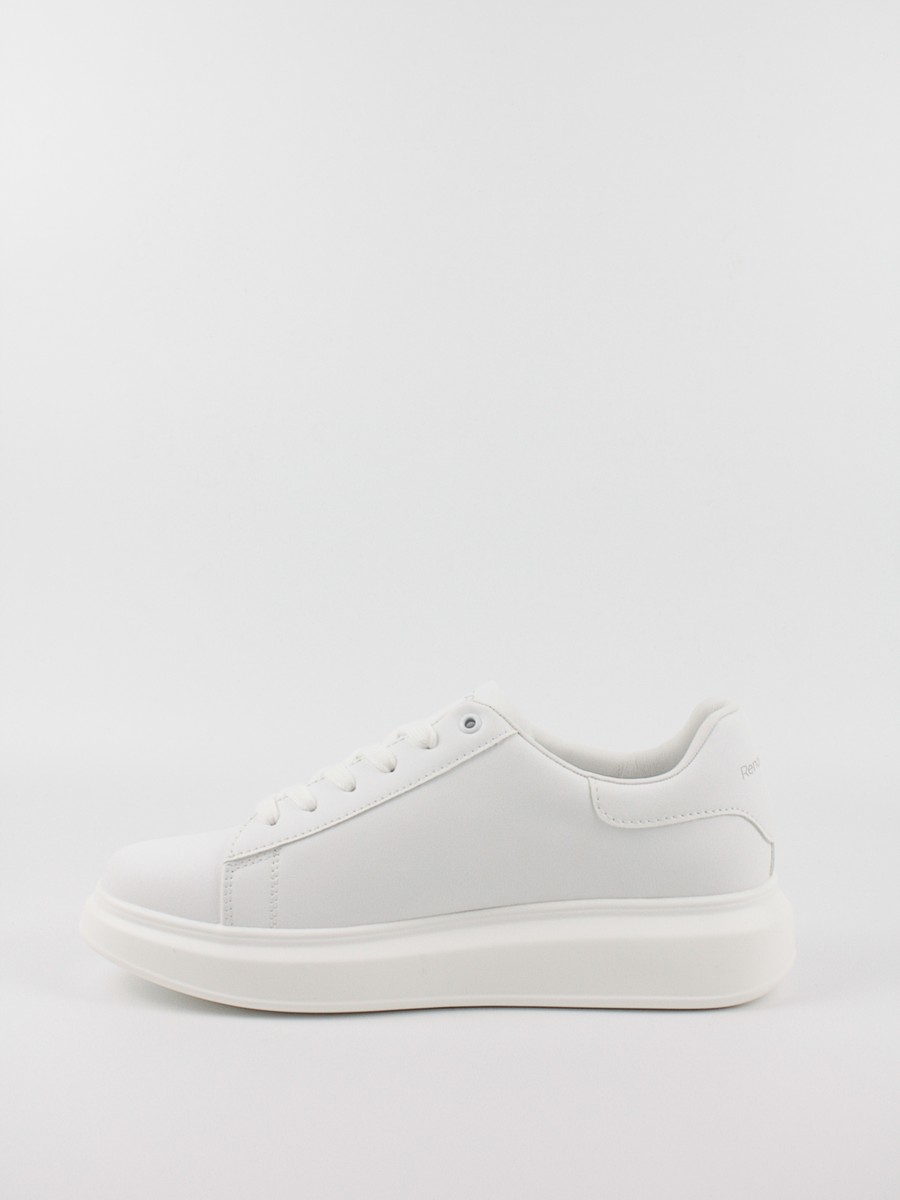Ανδρικό Sneaker Renato Garini S57007203651 Ασπρο
