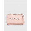 Women's Bag Calvin Klein Sculpted Ew Flap Conv 25 Mono K60K611866-TFT Pink