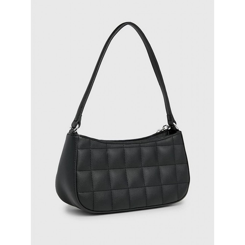 Women's Bag Calvin Klein Square Quilt Chain Elongated Bag K60K612017-BEH  Black