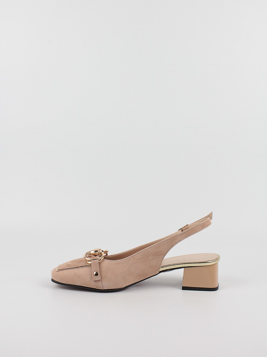 Women's Shoes Wall Street 156-240082-99 Nude