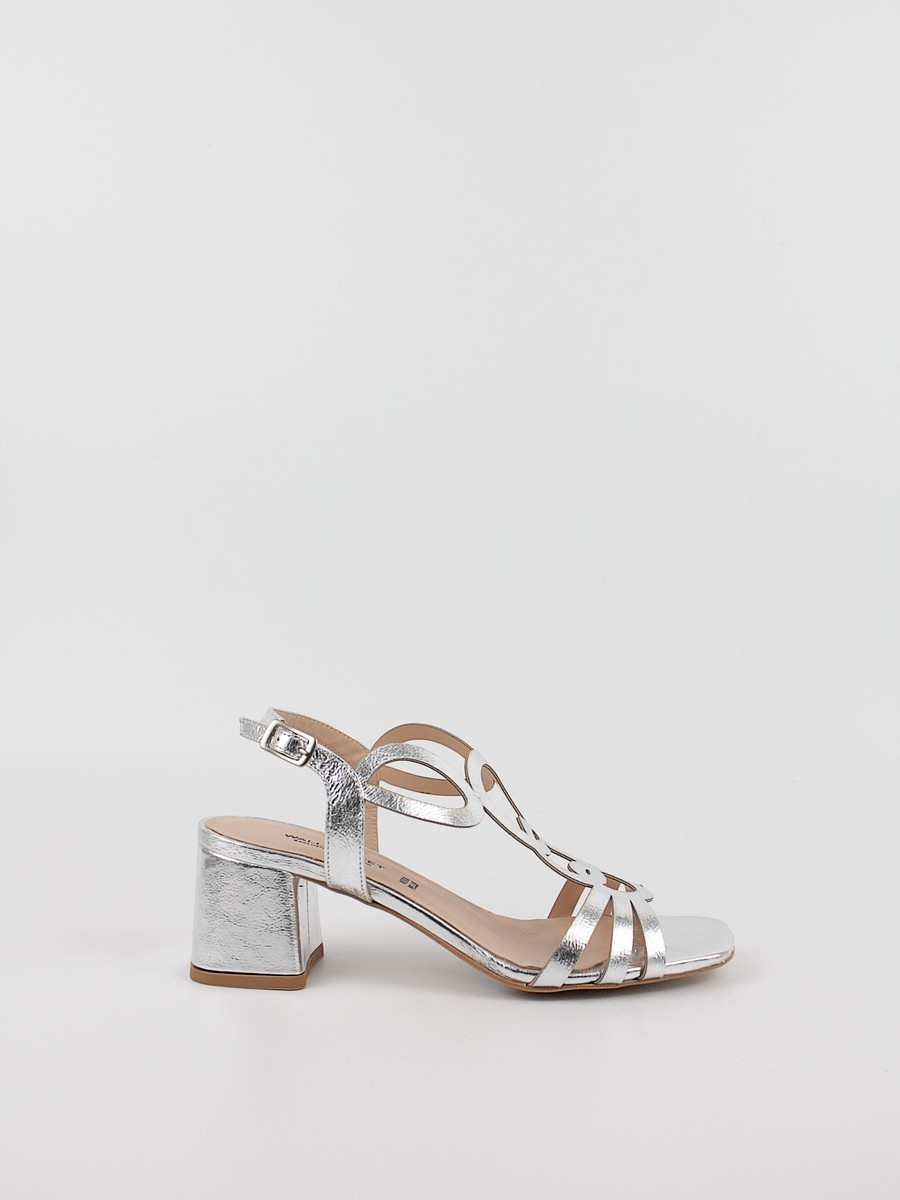 Women's Sandal Wall Street 494-24308-26 Silver