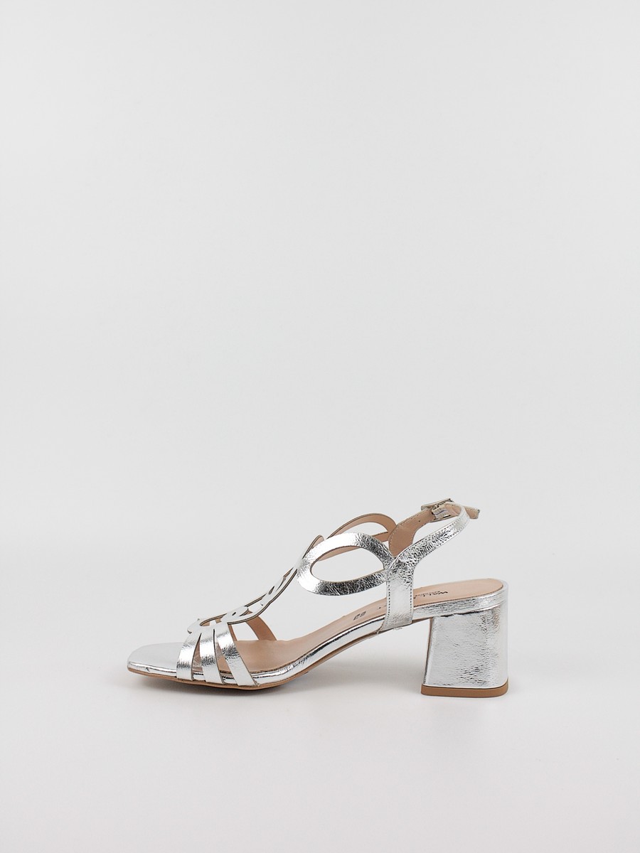 Women's Sandal Wall Street 494-24308-26 Silver