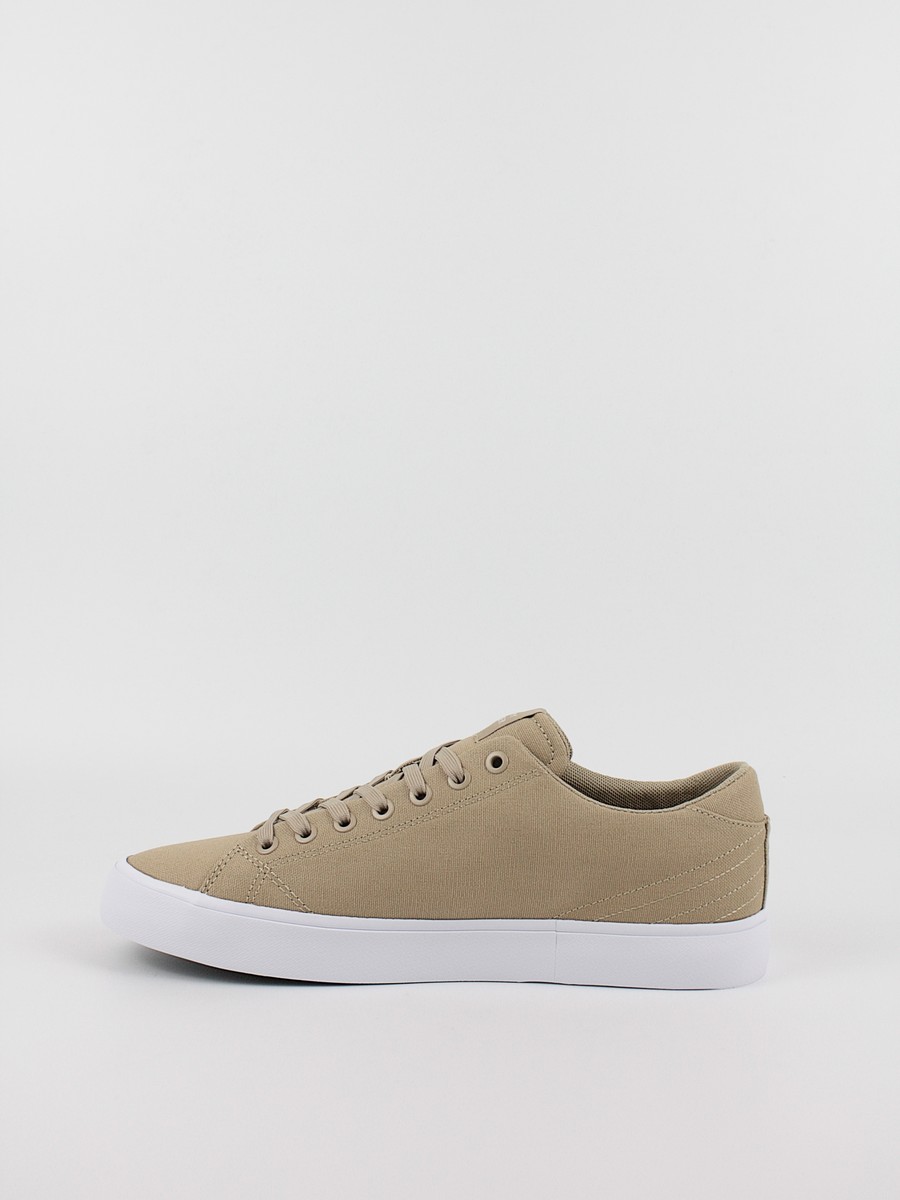 Ανδρικά Sneaker Tommy Hilfiger Th Hi Vulc Low Canvas FM0FM04882-AEL Μπεζ