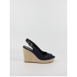 Women Wedge Tommy Hilfiger Iconic Elena Sling Back Wedge FW0FW04789-DW6 Navy