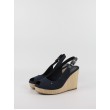 Γυναικεία Πλατφόρμα Tommy Hilfiger Iconic Elena Sling Back Wedge FW0FW04789-DW6 Μπλε