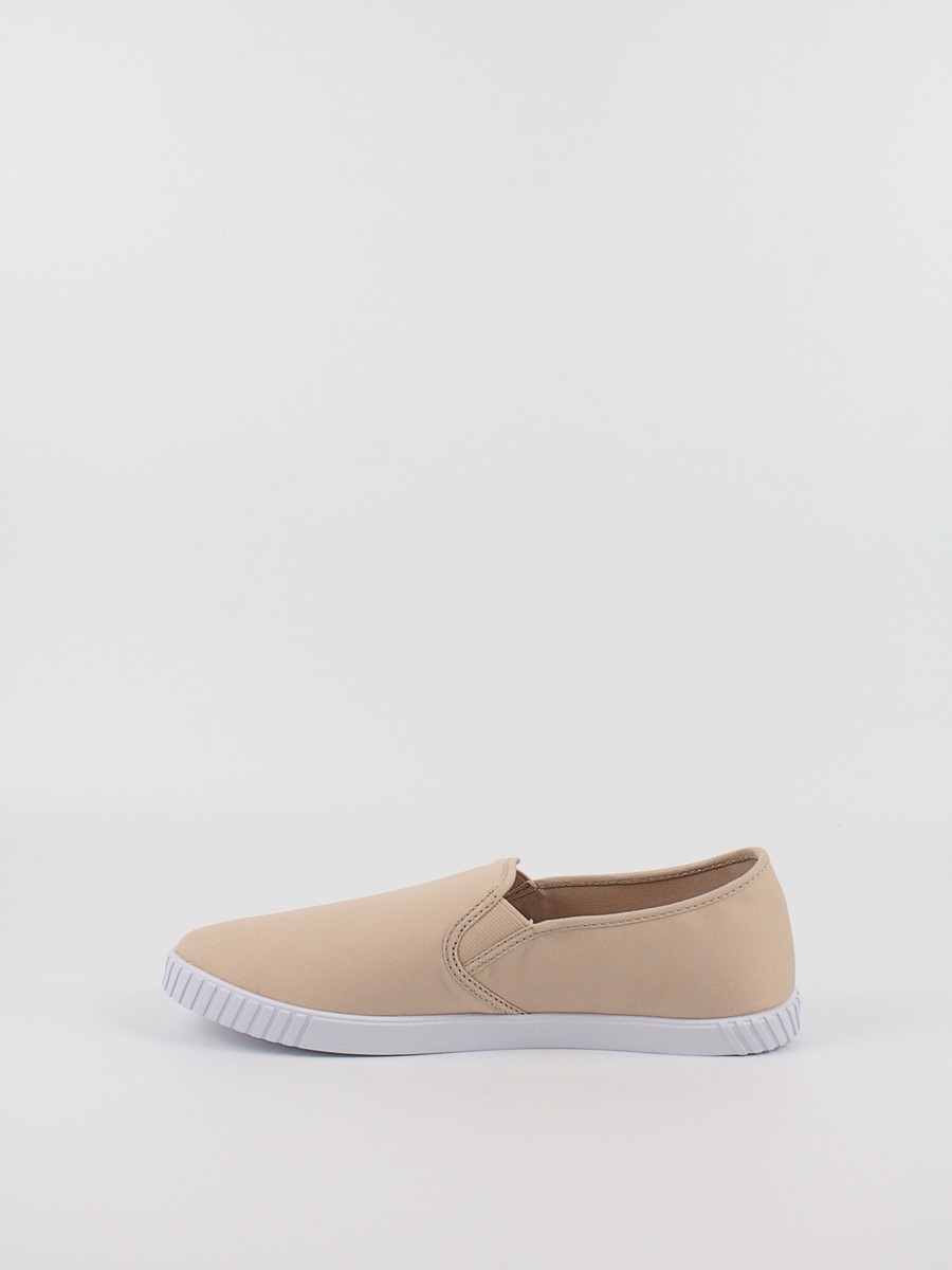 Γυναικεία Sneaker Tommy Hilfiger Canvas Slip On Sneaker FW0FW07806-TRY Nude