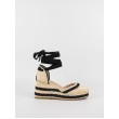 Women Platform Castaner 023477-4091 Tessa/201 Natural-Negro