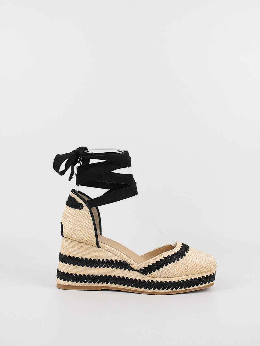 Women Platform Castaner 023477-4091 Tessa/201 Natural-Negro