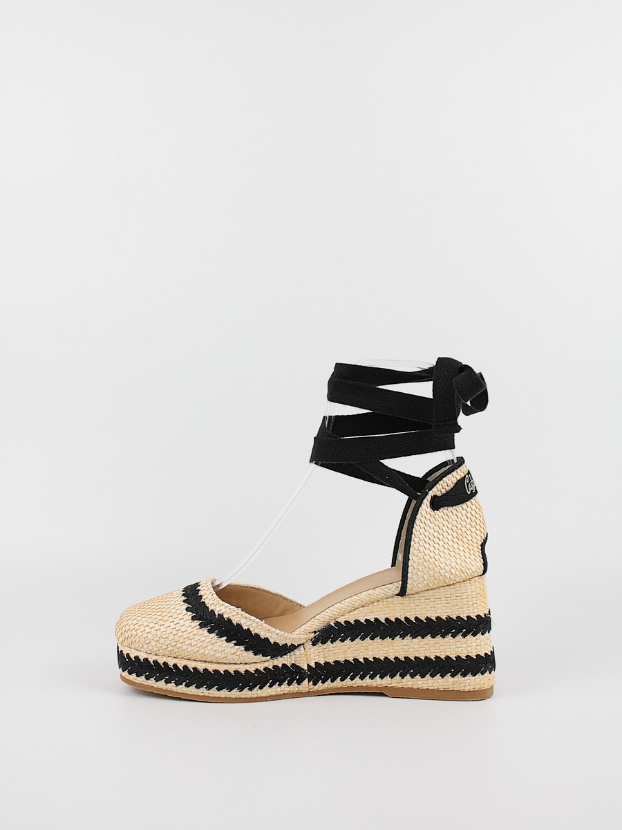 Women Platform Castaner 023477-4091 Tessa/201 Natural-Negro