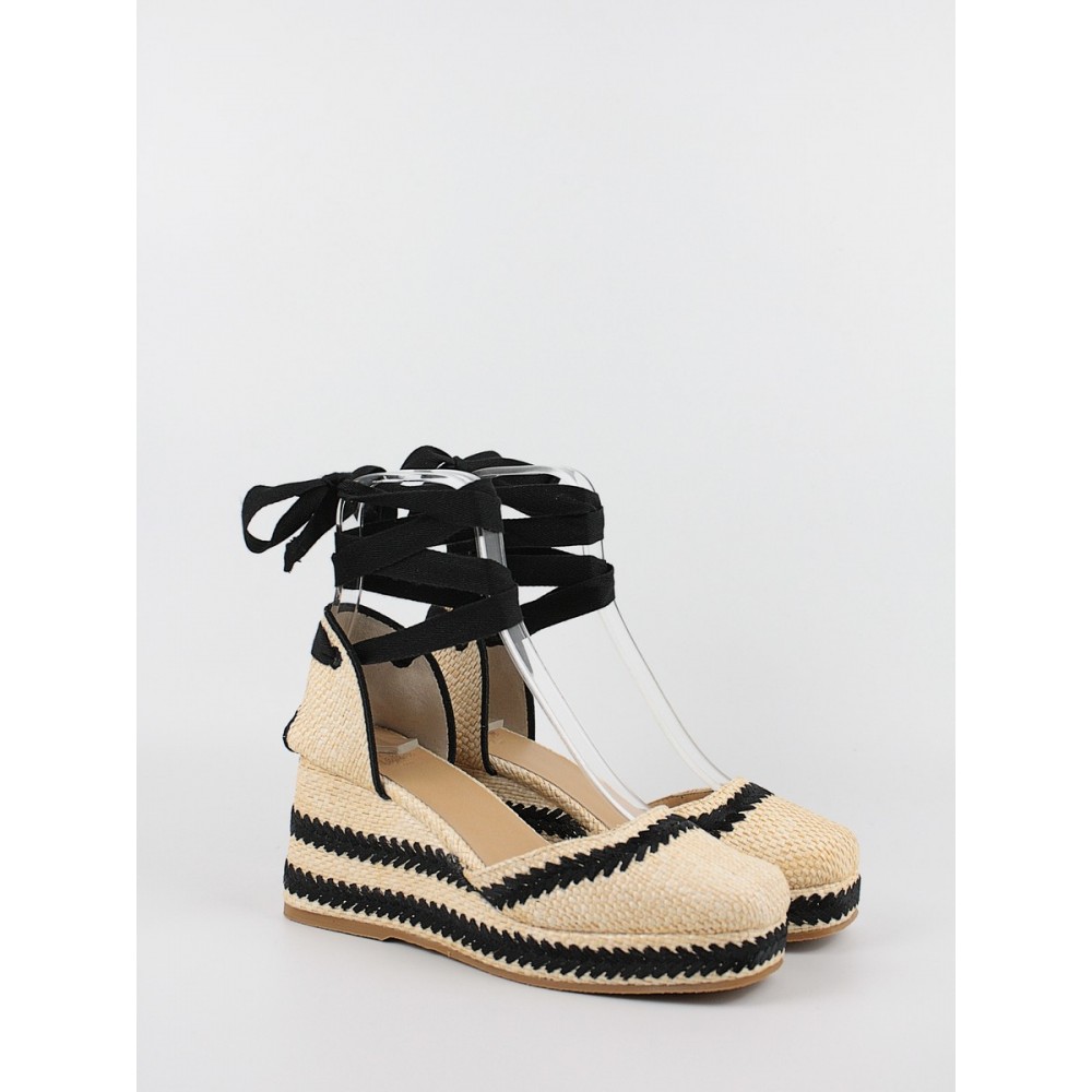 Women Platform Castaner 023477-4091 Tessa/201 Natural-Negro