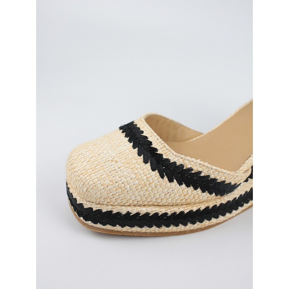 Women Platform Castaner 023477-4091 Tessa/201 Natural-Negro